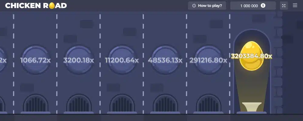 Caratteristiche del gioco Chicken Cross
